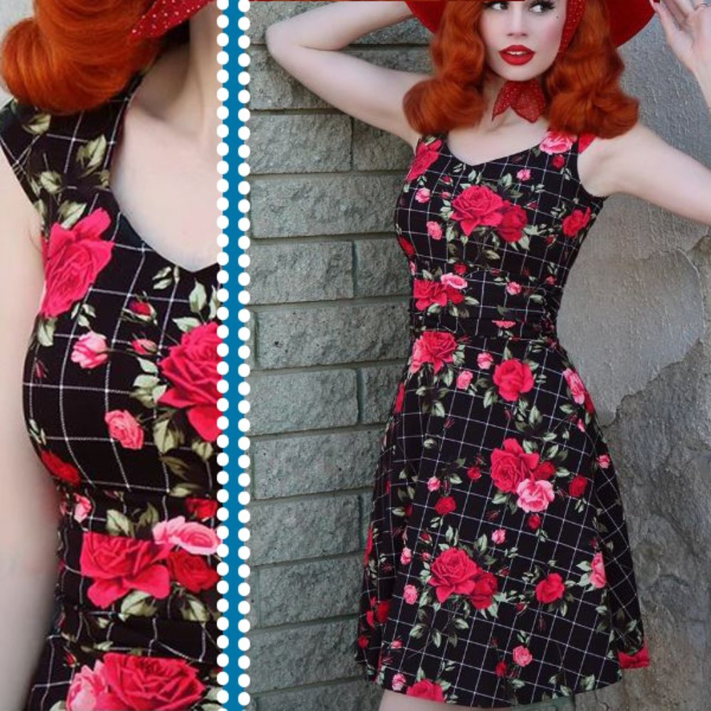 Sexy Amelia Retrolicious Swing Dress Reto Fun